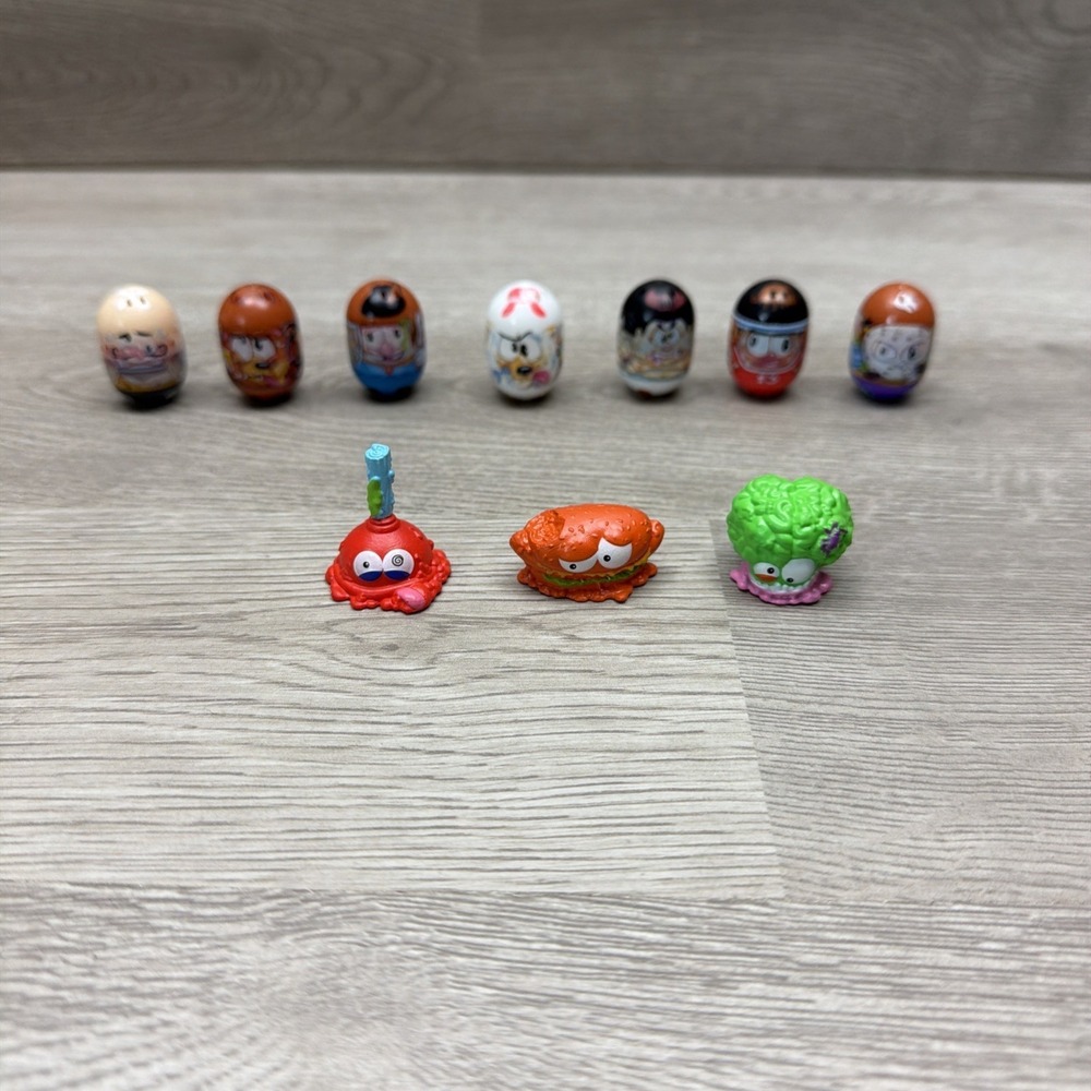 2017 Mighty Bean Lot of 7 & Zuru Smashers Series 2 Gross figures Lot Of 3